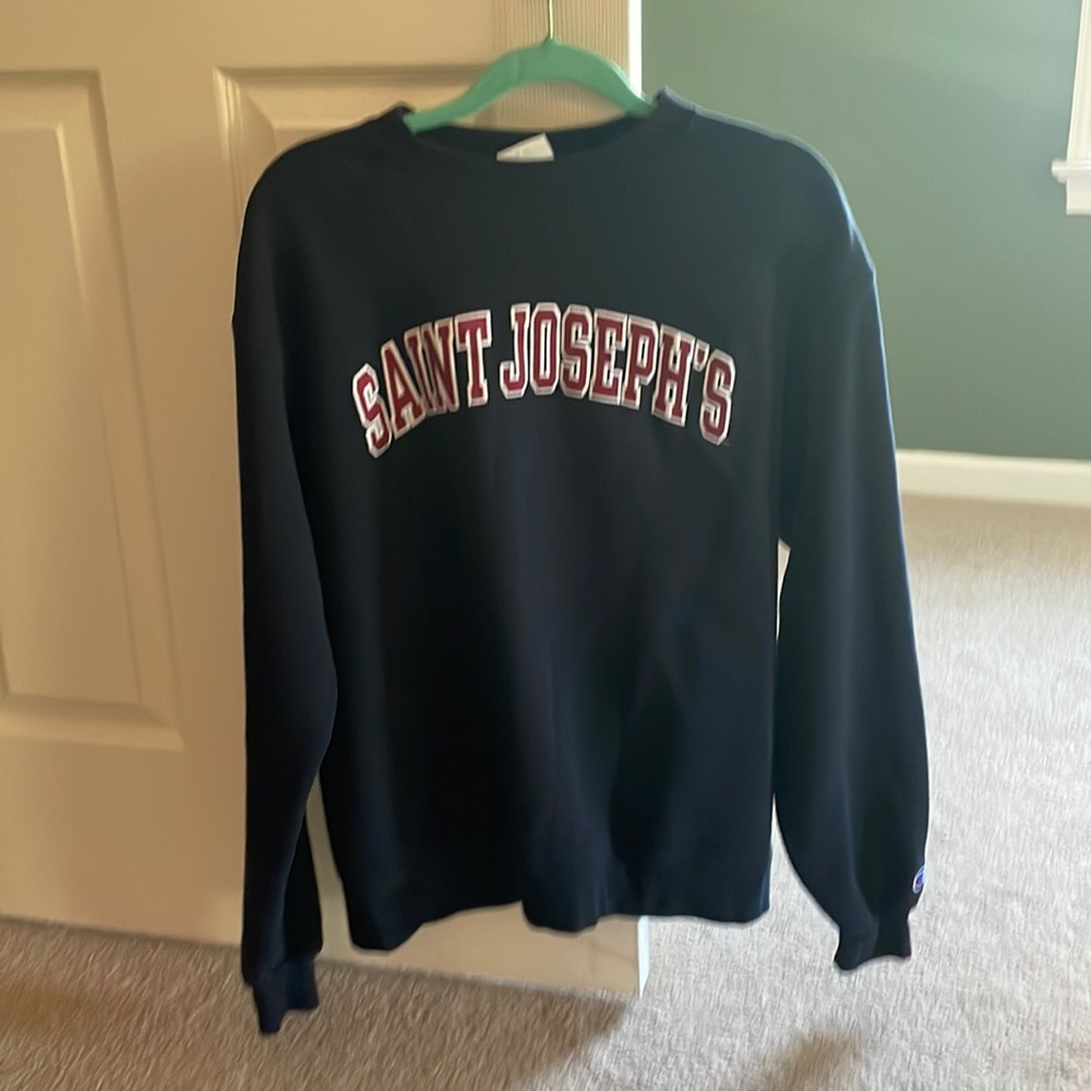 Crew sweat shirt. Saint Joseph’s University
